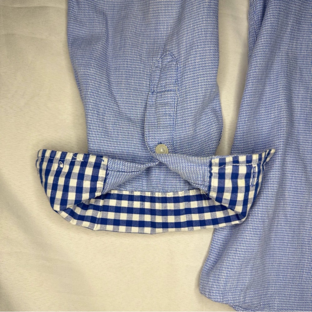 Paper Denim & Cloth Blue Oxford Button Down Shirt XL Classic Preppy Dadcore - Picture 12 of 13